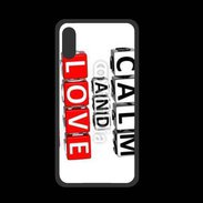 Coque  Iphone XS PREMIUM Keep calm et love me