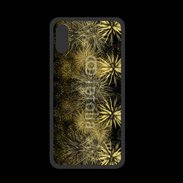 Coque  Iphone XS PREMIUM Feu d'artifice or