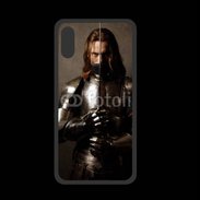 Coque  Iphone XS PREMIUM Salut de chevalier
