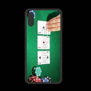 Coque  Iphone XS PREMIUM Table de poker