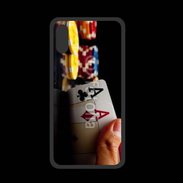 Coque  Iphone XS PREMIUM Poker paire d'as