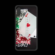 Coque  Iphone XS PREMIUM Paire d'as au poker 6