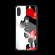 Coque  Iphone XS PREMIUM Symbole de cartes