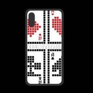 Coque  Iphone XS PREMIUM Pixel card