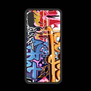 Coque  Iphone XS PREMIUM Graffiti wall. Urban art vector background 520