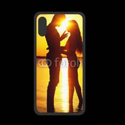 Coque  Iphone XS PREMIUM Couple sur la plage