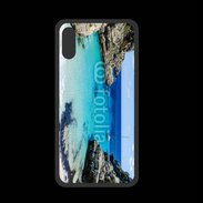 Coque  Iphone XS PREMIUM Crique paradisiaque 