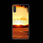 Coque  Iphone XS PREMIUM Fin de journée sur plage Bahia au Brésil