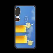 Coque  Iphone XS PREMIUM Jus d'orange sur la plage