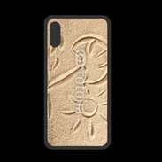 Coque  Iphone XS PREMIUM Soleil et sable sur la plage