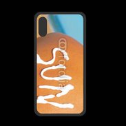 Coque  Iphone XS PREMIUM Crème solaire SUN
