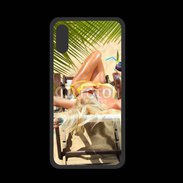 Coque  Iphone XS PREMIUM Femme sexy à la plage 25
