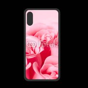 Coque  Iphone XS PREMIUM Belle rose 5