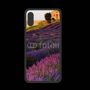 Coque  Iphone XS PREMIUM Champs de lavande 3
