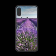 Coque  Iphone XS PREMIUM Champs de lavande 5