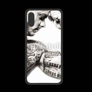 Coque  Iphone XS PREMIUM Tatouage homme