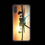 Coque  Iphone XS PREMIUM Avion de chasse 4