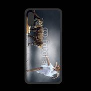 Coque  Iphone XS PREMIUM Danseuse avec tigre