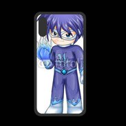 Coque  Iphone XS PREMIUM Chibi style illustration of a superhero