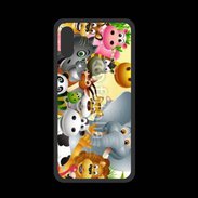 Coque  Iphone XS PREMIUM Cartoon animaux fun