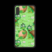 Coque  Iphone XS PREMIUM Bande dessinée de tortue