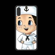 Coque  Iphone XS PREMIUM Cute cartoon illustration of a sailor