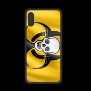 Coque  Iphone XS PREMIUM Tête de mort Biohazard