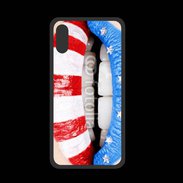 Coque  Iphone XS PREMIUM Lèvres made in USA