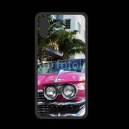 Coque  Iphone XS PREMIUM Voiture rétro à Miami