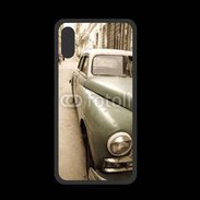 Coque  Iphone XS PREMIUM Vintage voiture à Cuba