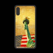 Coque  Iphone XS PREMIUM Vintage USA 15