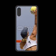 Coque  Iphone XS PREMIUM Beach Volley
