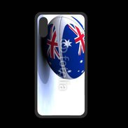 Coque  Iphone XS PREMIUM Ballon de rugby 6