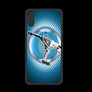 Coque  Iphone XS PREMIUM Chrome basketball