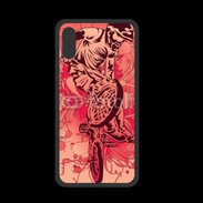 Coque  Iphone XS PREMIUM Illustration BMX 3