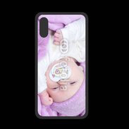 Coque  Iphone XS PREMIUM Amour de bébé en violet