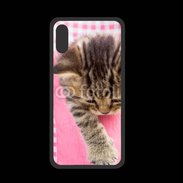 Coque  Iphone XS PREMIUM Humour de chaton