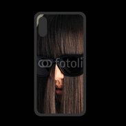 Coque  Iphone XS PREMIUM Coiffure drôle