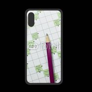 Coque  Iphone XS PREMIUM Mots fléchés 1