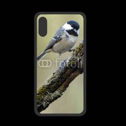 Coque  Iphone XS PREMIUM Oiseau sur une branche 100