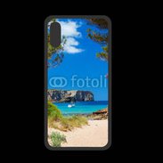 Coque  Iphone XS PREMIUM Vue de la mer bleue 10