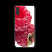 Coque  Iphone XS PREMIUM Framboise