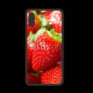 Coque  Iphone XS PREMIUM Fraises en folie