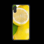 Coque  Iphone XS PREMIUM Citron jaune