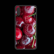 Coque  Iphone XS PREMIUM Fond de cerises