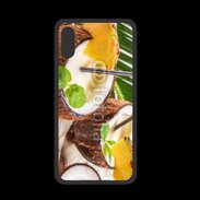 Coque  Iphone XS PREMIUM Pinacolada dans une noix de coco 2
