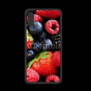 Coque  Iphone XS PREMIUM fruits rouges