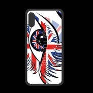 Coque  Iphone XS PREMIUM Oeil Angleterre