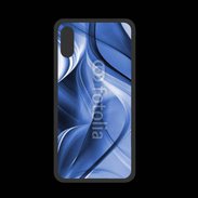 Coque  Iphone XS PREMIUM Effet de mode bleu