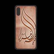 Coque  Iphone XS PREMIUM Islam K Rouge
